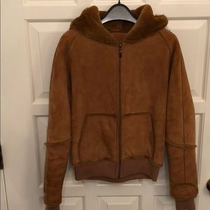UGG Australia Bomber Jacket in Chestnut